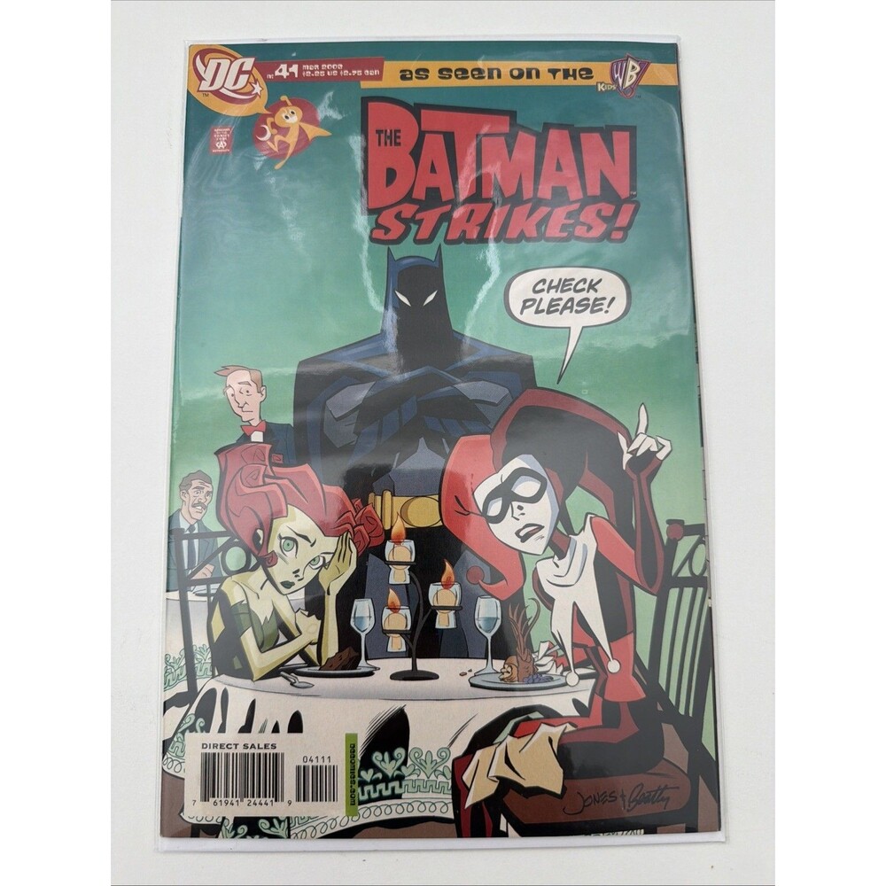 The Batman Strikes #41 2008 DC Comics Harley Quinn Poison Ivy Low Print